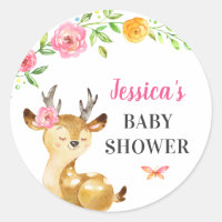 Cerf Bébé Fille Douche Sprinkle Invité Favoriser r