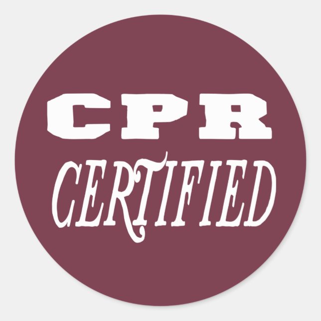 Sticker Rond certification RCR (Devant)