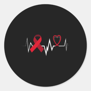 Sticker Rond Cerveau Aneurysme Ruban Cerveau Aneurie Sensibilis