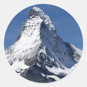Sticker Rond Cervin, Alpes
