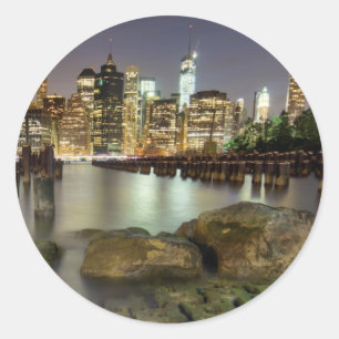 Sticker Rond Ces bâtons sont dans Brooklyn Park