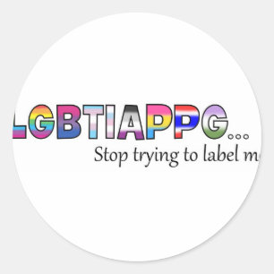 Sticker Rond Cessez d'essayer de me marquer