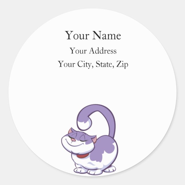 Sticker Rond C'est ce que je ressens.... (Devant)