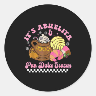 Sticker Rond C'est la saison d'Abuelita &amp; Pan Dulce du Choc