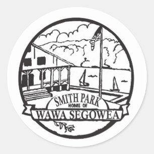 Sticker Rond C'est le logo officiel de Smith Park !