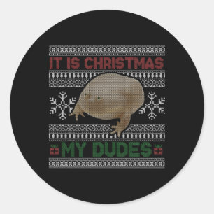 Sticker Rond C'Est Mec Mercredi Mec Mec