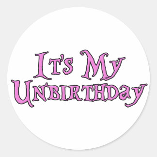 Sticker Rond C'est mon anniversaire