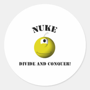 Sticker Rond C'est Nuke !