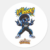 C'est parti pour le rock ! Zap, le robot IA mignon