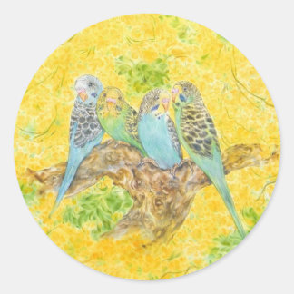 Sticker Rond C'est un monde magnifique