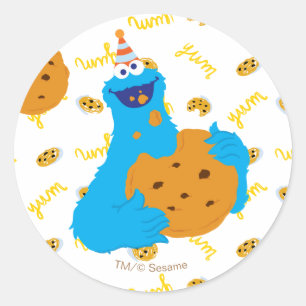 Sticker Rond C'est un Motif de la fête des cookies