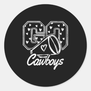 Sticker Rond Cette Fille Aime Son Design Usa Pour Hommes Femmes