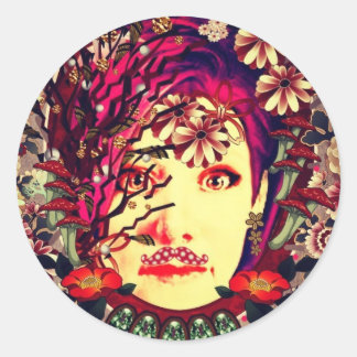 Sticker Rond Chaîne Mon Intérieur Frieda Kahlo