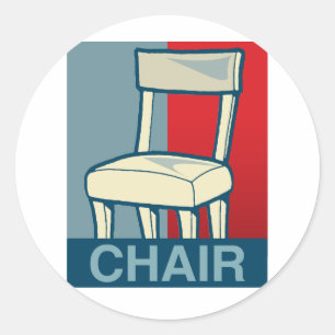 STICKER ROND CHAISE POUR LE PRÉSIDENT