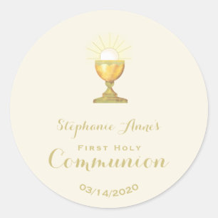 Sticker Rond Chalice Communion