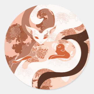 Sticker Rond Chamalion