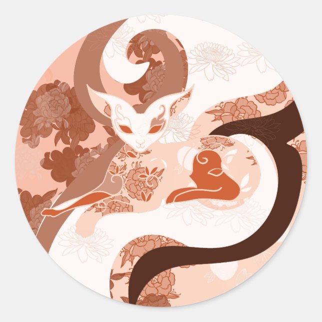 Sticker Rond Chamalion (Devant)
