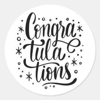 Sticker Rond Champagne Vibes  - Celebration Party Bachelorette