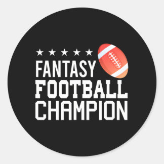 Sticker Rond Champion IMAGINAIRE DE FOOTBALL CHAMPION