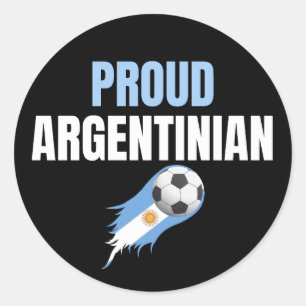 Sticker Rond Champions de la Coupe du Monde d'Argentine 2022 Fi