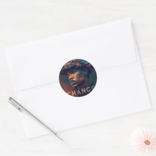 Sticker Rond Chance