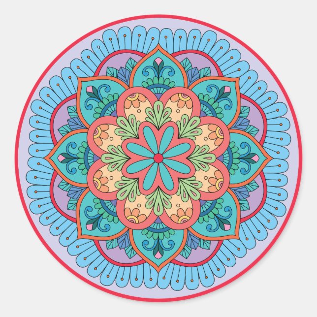 Sticker Rond Chandelle de cire de soja Favoriser (Devant)