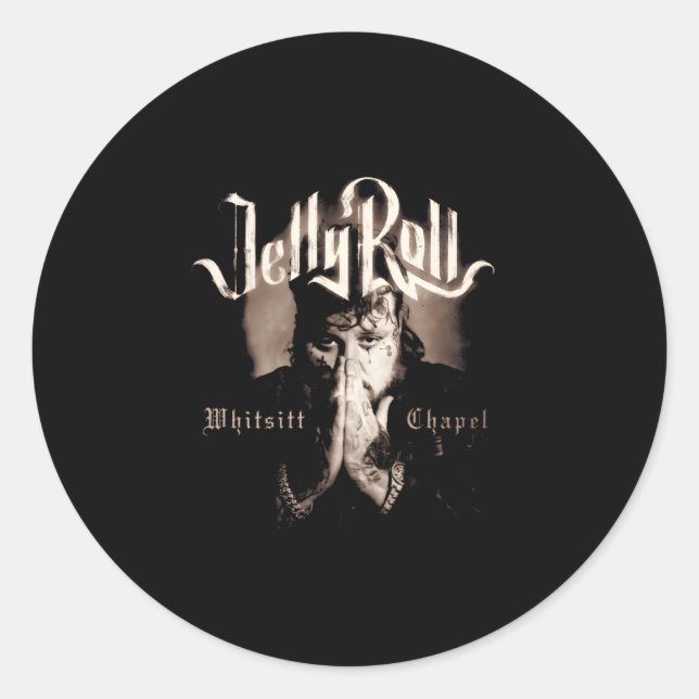 Sticker Rond Chapelle Whitsitt Jelly Roll (Devant)