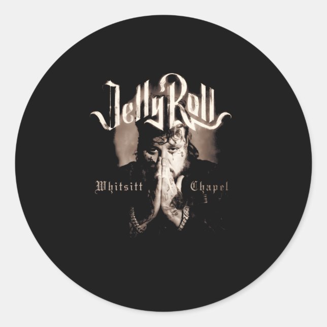 Sticker Rond Chapelle Whitsitt Jelly Roll (Devant)
