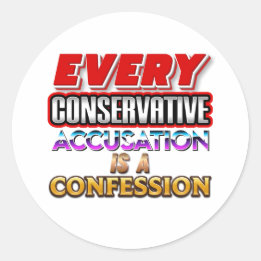 Sticker Rond Chaque conservateur