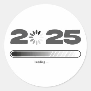 Sticker Rond Chargement 2025