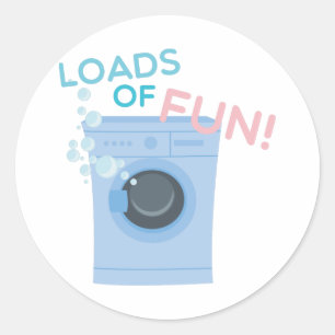 Sticker Rond Charges de plaisir