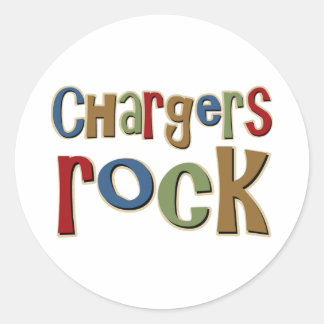 Sticker Rond Chargeurs Rock