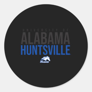 Sticker Rond Chargeurs Uah Alabama-Huntsville empilés