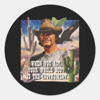 Sticker Rond Charles Bronson