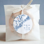 Sticker Rond Charleston SC Carte Elégant Marine Blue Wedding Fa<br><div class="desc">Ajoutez une touche de charme à vos faveurs de mariage Charleston avec ces élégants stickers bleu marine Lowcountry South Carolina à thème carte. Parfait pour sceller des sacs de faveur ou décorer des cadeaux dans des lieux historiques et romantiques comme William Aiken House, Boone Hall Plantation, Magnolia Plantation and Gardens,...</div>