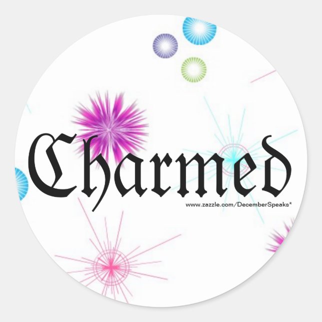 Sticker Rond Charmé (Devant)