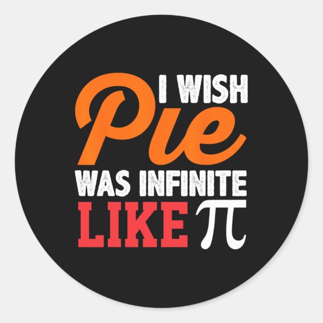 Sticker Rond Charming Geek Pi Day (Devant)