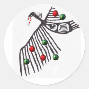 Sticker Rond charognard shrine xmas