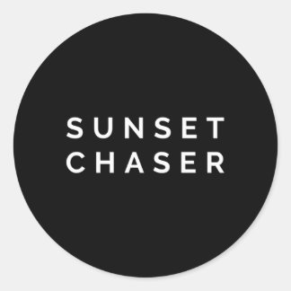 Sticker Rond Chasseur