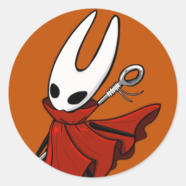 Sticker Rond Chasseur de soie (Devant)