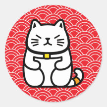 Chat chanceux japonais ou Maneki-Neko