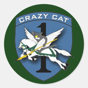 Sticker Rond Chat fou - rr Vietnam