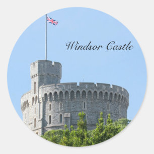 Sticker Rond Château de Windsor