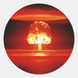 Sticker Rond Château d'opération événement de ROMEO de 11