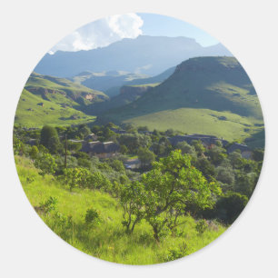 Sticker Rond Château du Géant, Ukhahlamba / Parc du Drakensberg