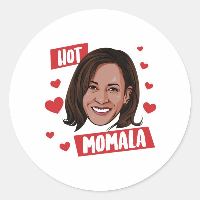 STICKER ROND CHAUD MOMALA (Devant)