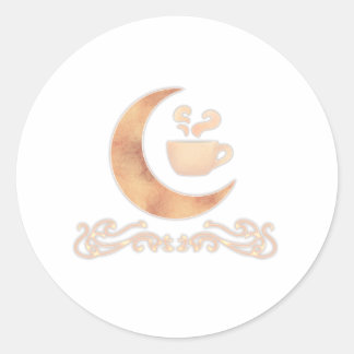 Sticker Rond chaudières à chutes lumineuses