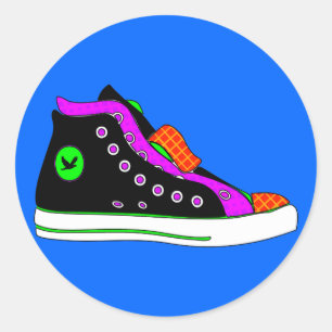 Sticker Rond chaussure