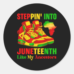 Sticker Rond Chaussures baskets Entrant Dans Le 11° Jeu Comme M