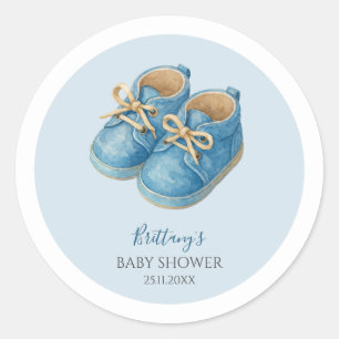 Sticker Rond Chaussures bébé Bébé minimaliste Sports